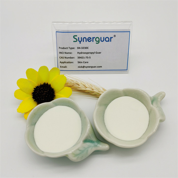 Superior Hydroxypropyl Guar Gum With Top Quality Has Medium Viscosity And High Transparency For Skin Care