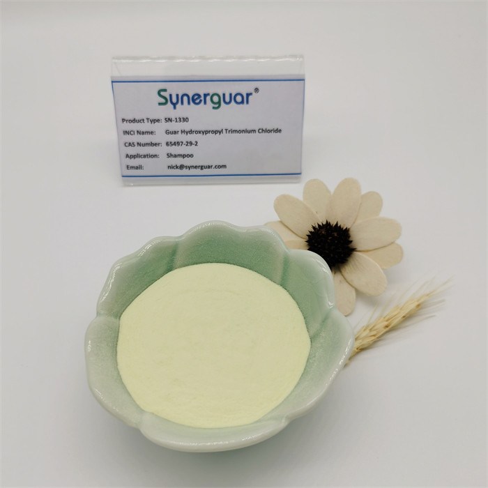 Senior Guar Hair Care Self Hydrating High Viscosity Hydroxypropyltrimonium Chloride In Shampoo
