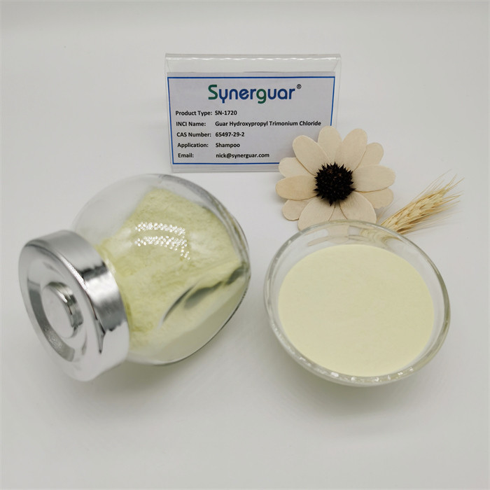 White To Yellowish Guar Hair Care Shampoo Hydroxypropyl Trimonium Chloride