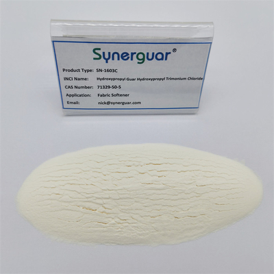 Superior Cationic Guar Gum With Top Quality Has Medium Degree Of Substitution And High Transparency For Fabric Softener