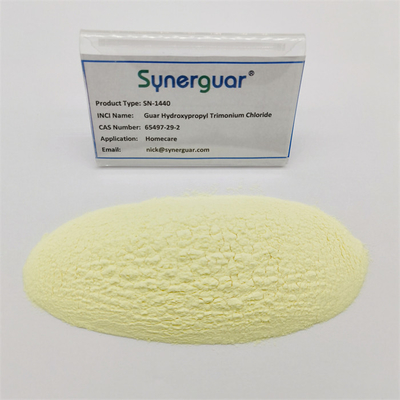Senior Cationic Guar Gum With High Quality Has Super High Viscosity And Medium Degree Of Substitution For Homecare