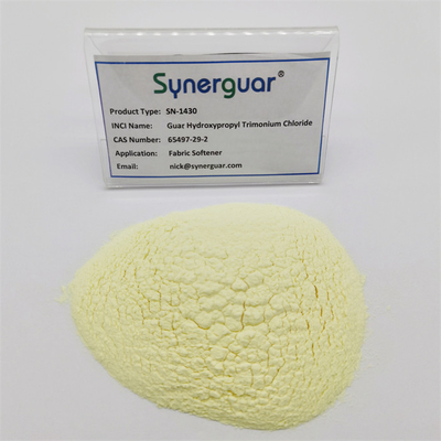 Senior Cationic Guar Gum With High Quality Has High Viscosity And Medium Degree Of Substitution For Fabric Softener