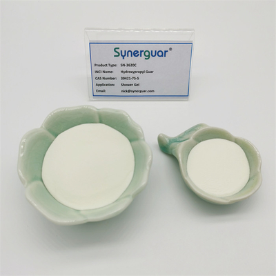 Superior Medium Viscosity Gelling Agent Cosmetic Shower Gel Guar Gum For Skin