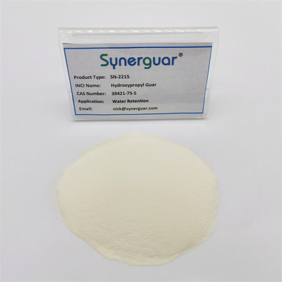 Medium Viscosity Self Hydrating Waterproof Plasticiser Yellowish Guar E412