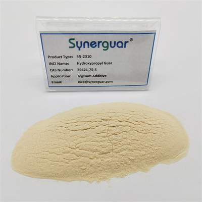 Medium Viscosity Creamy Guar Gum Xanthan Gum For Gypsum Additive Concentrated Plasticiser