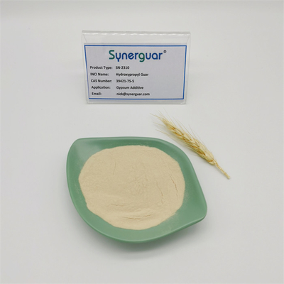 Medium Viscosity Creamy Guar Gum Xanthan Gum For Gypsum Additive Concentrated Plasticiser