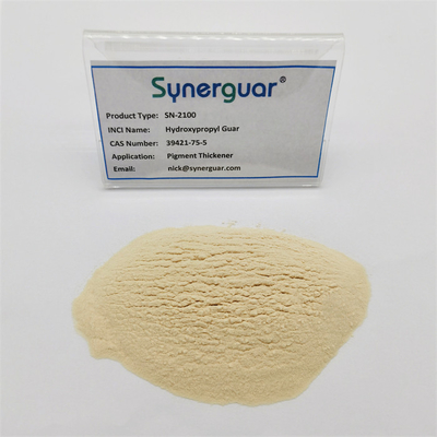 39421-75-5 Textile Printing Gum White To Yellowish Guar Thickener For Pigment