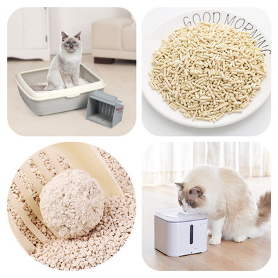 Pure Powder Clumping Agent In Cat Litter , Good Clumping Effect Gel Forming Agents