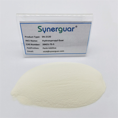 Self Hydrate Paste Additive Guar Guar Powder Low Transparency Gum 412