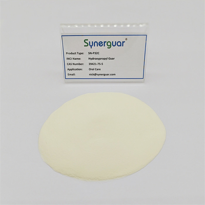 Transparency Guar Gum Powder High Viscosity Excellent Salt Tolerance For Toothpaste