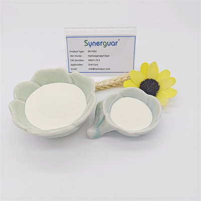 Transparency Guar Gum Powder High Viscosity Excellent Salt Tolerance For Toothpaste