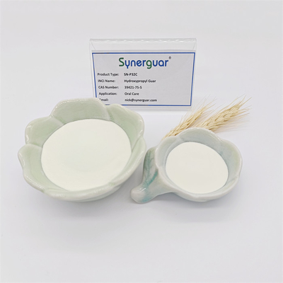Delayed Self Hydrating Guar Gum Bulk Transparency High Viscosity Toothpaste