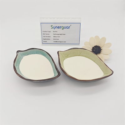 Oral Care Self Hydrating Hpg Guar Gum Good Water Retention Capacity