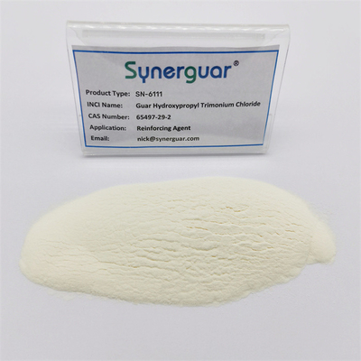 Cationic Guar Of CAS NO. 65497-29-2 Has Medium Degree Of Substitution For Filter Aid Agent In Papermaking
