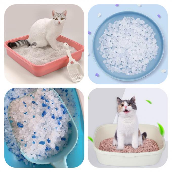 Pure Powder Clumping Agent In Cat Litter , Good Clumping Effect Gel Forming Agents